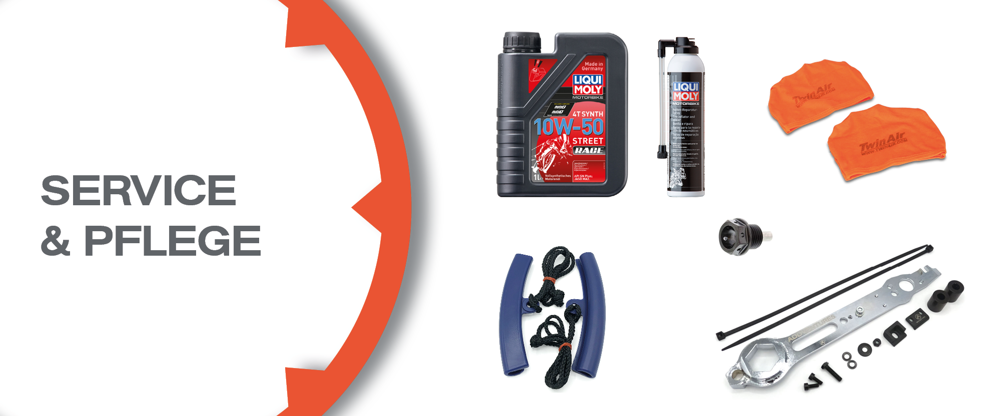 Service Pflege Multitool Liqui Moly Twin Air