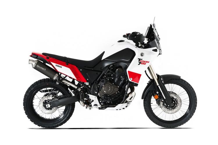 SP-1 Short Titanium Black Tenere 700 Yamaha