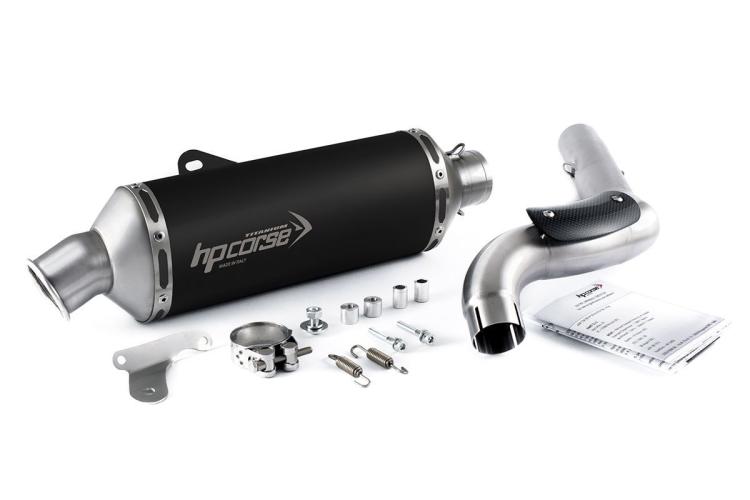 SP-1 Short Titanium Black Tenere 700 Yamaha