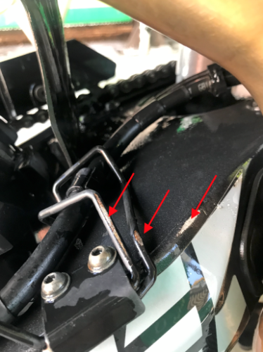 Break Line Holder Yamaha Tenere 700