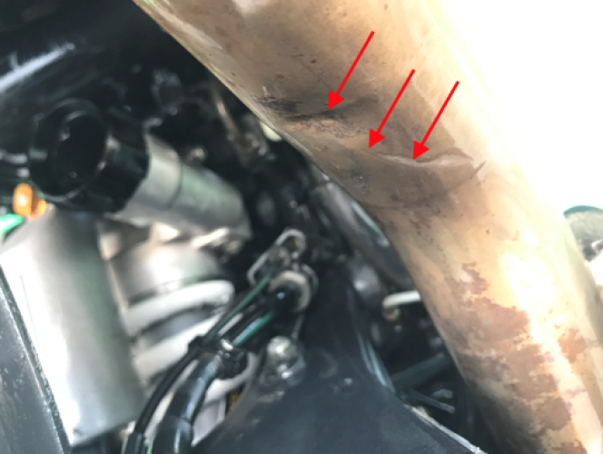 Break Line Holder Yamaha Tenere 700