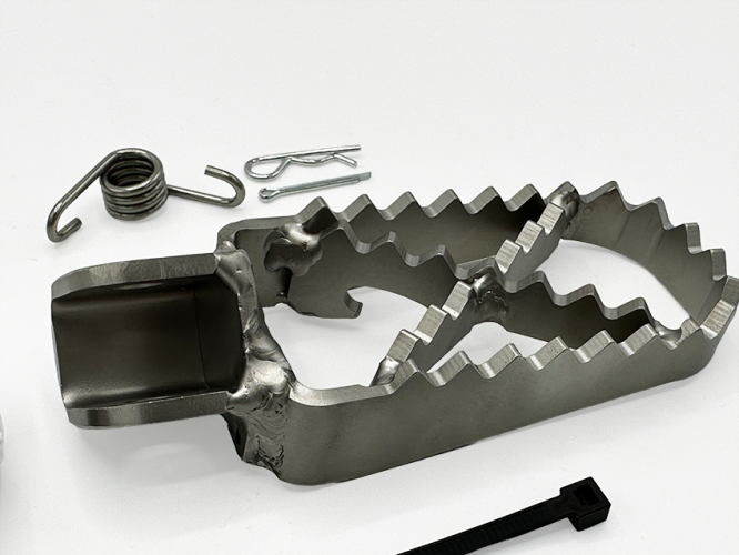 Edelstahl Fussraten Tenere 700 Offroad Edition