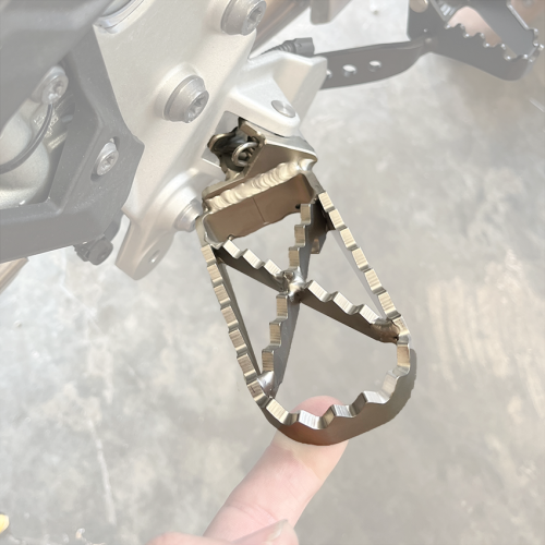 Preview: Edelstahl Fussraten Tenere 700 Offroad Edition