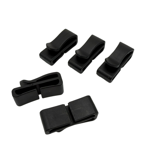 Kriega Ersatz-Riemenhalter 25 mm – Original 5er-Set Schwarz
