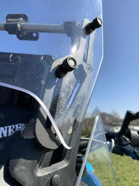 Window adjustment Yamaha Tenere 700