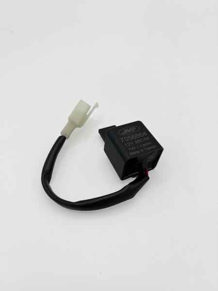 Load-independent flasher relay