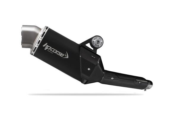 Schalldämpfer 4-Track-R SHORT für Yamaha Tenere 700 von HP Corse