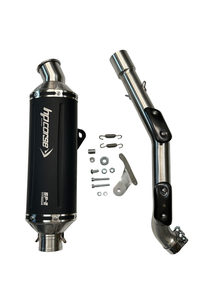 SP-2 short titanium explore black for Yamaha Tenere 700 (2019–2026) / AS