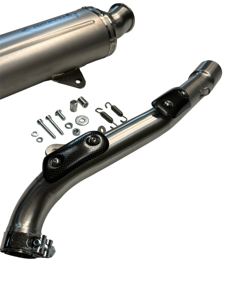 SP-2 short Titanium Explore für Yamaha Tenere 700 (2019–2026) / AS