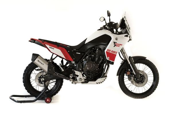 Schalldämpfer SPS CARBON SHORT für Yamaha Tenere 700 von HP Corse